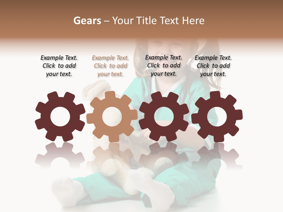 Treat Person Uniform PowerPoint Template