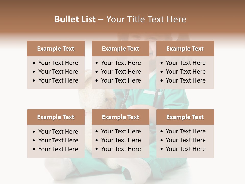 Treat Person Uniform PowerPoint Template