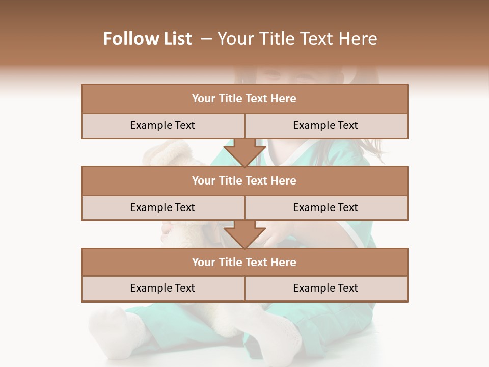 Treat Person Uniform PowerPoint Template