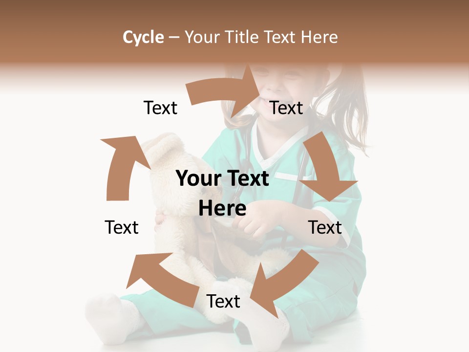 Treat Person Uniform PowerPoint Template