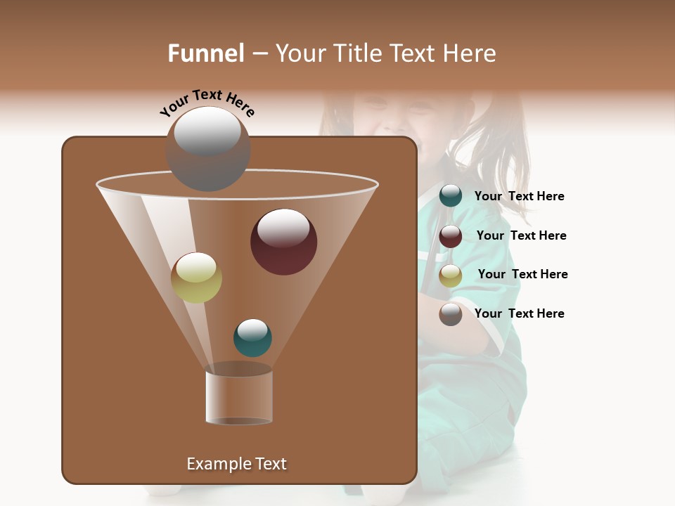 Treat Person Uniform PowerPoint Template
