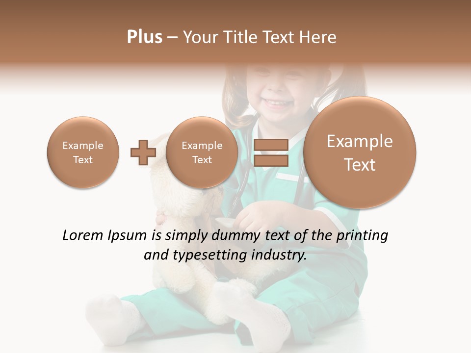 Treat Person Uniform PowerPoint Template