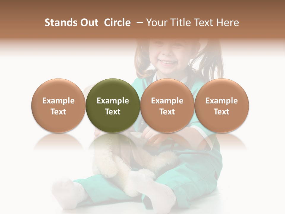 Treat Person Uniform PowerPoint Template