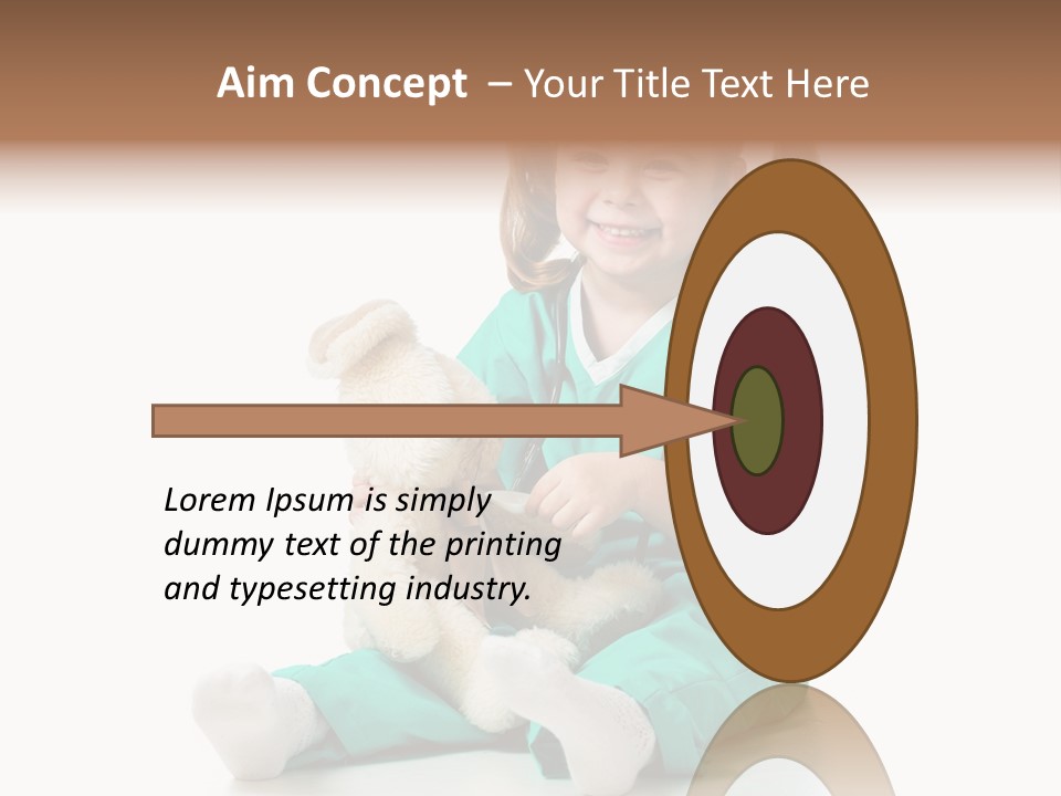 Treat Person Uniform PowerPoint Template