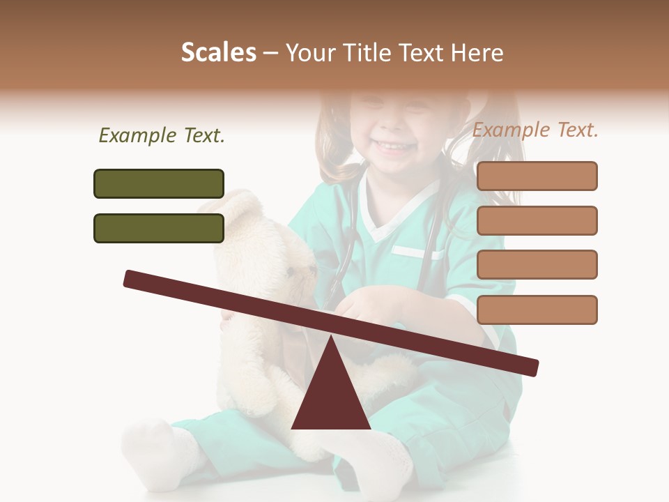 Treat Person Uniform PowerPoint Template