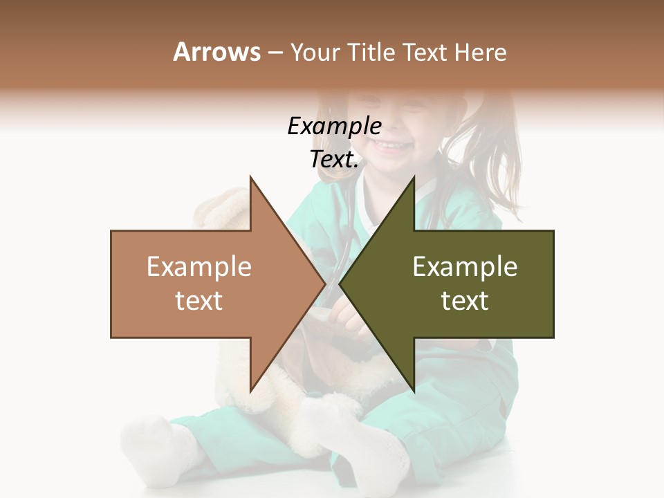 Treat Person Uniform PowerPoint Template