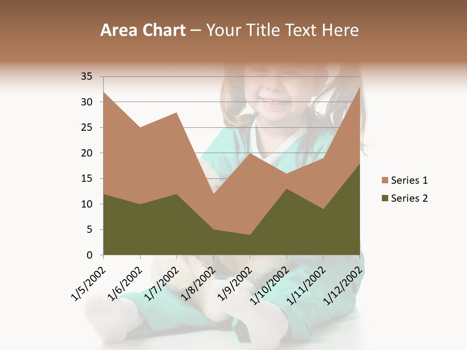 Treat Person Uniform PowerPoint Template