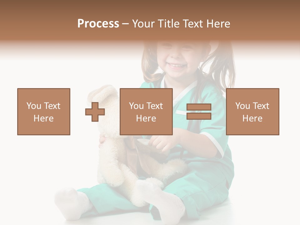 Treat Person Uniform PowerPoint Template