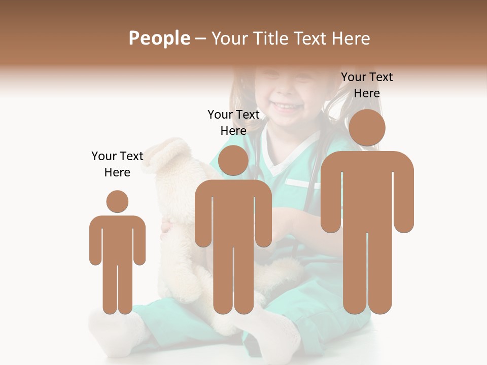 Treat Person Uniform PowerPoint Template