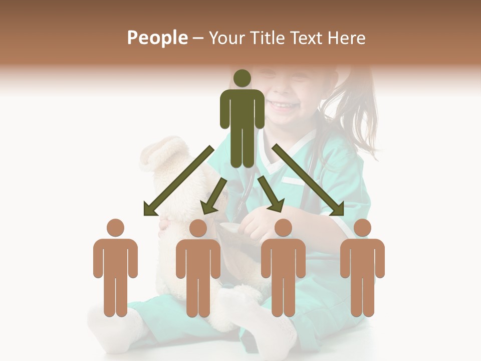 Treat Person Uniform PowerPoint Template