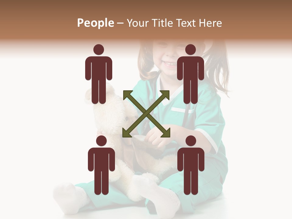 Treat Person Uniform PowerPoint Template