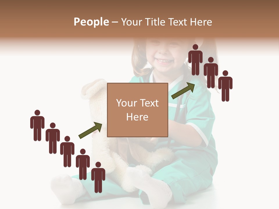 Treat Person Uniform PowerPoint Template