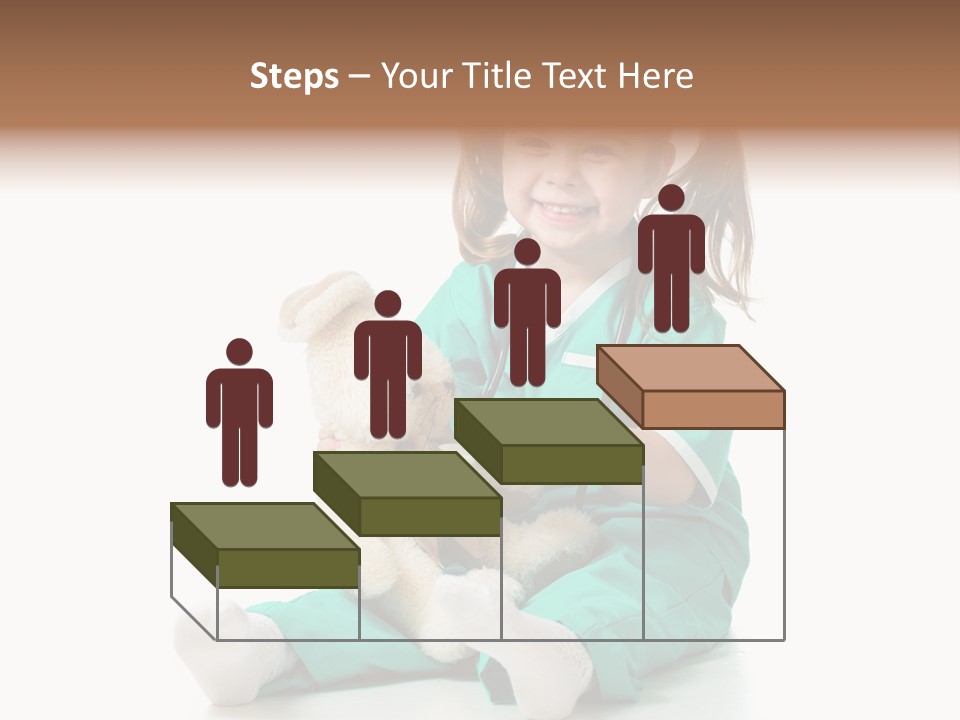 Treat Person Uniform PowerPoint Template