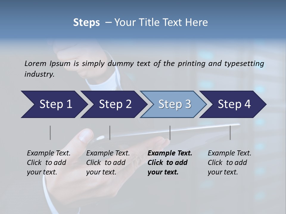 Suit Database E Commerce PowerPoint Template