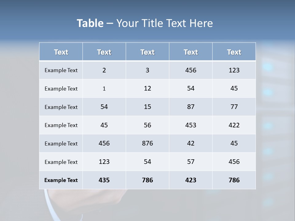 Suit Database E Commerce PowerPoint Template