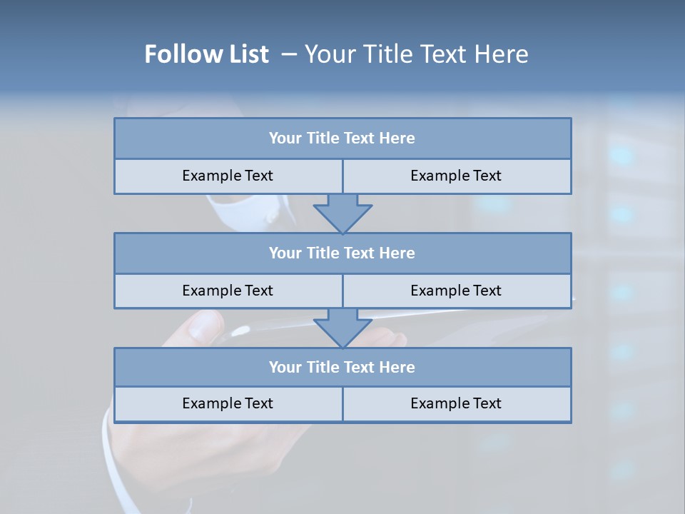 Suit Database E Commerce PowerPoint Template