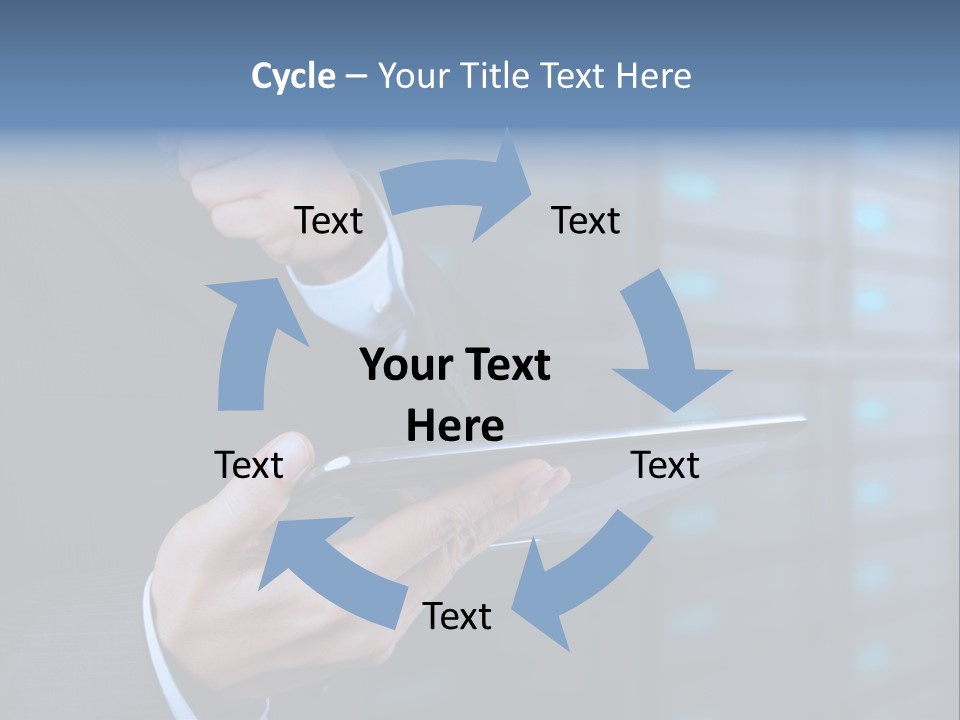 Suit Database E Commerce PowerPoint Template