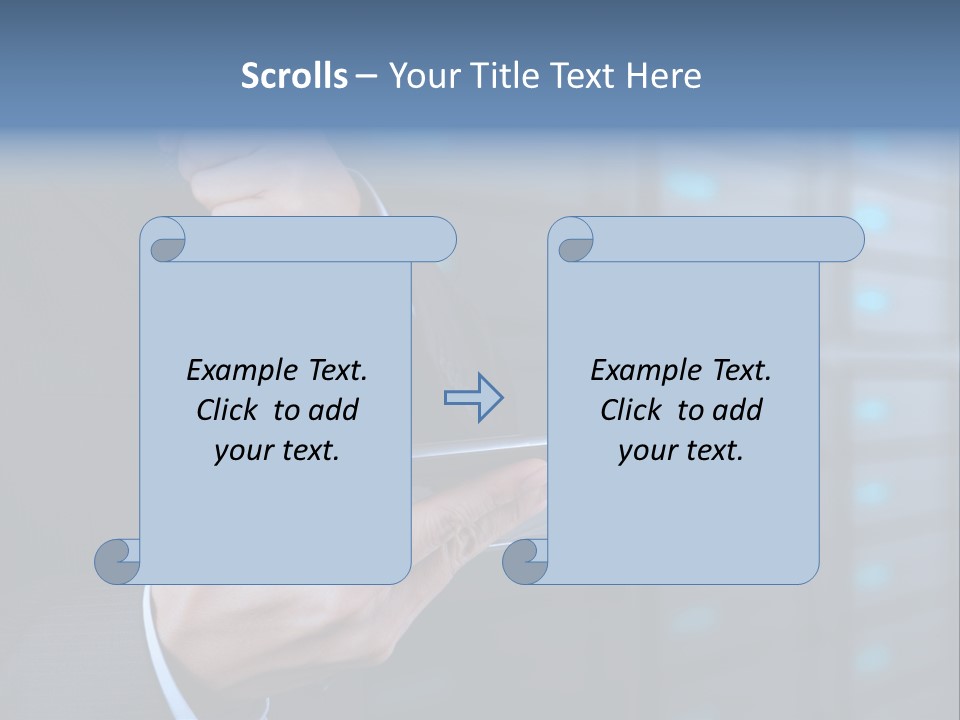 Suit Database E Commerce PowerPoint Template