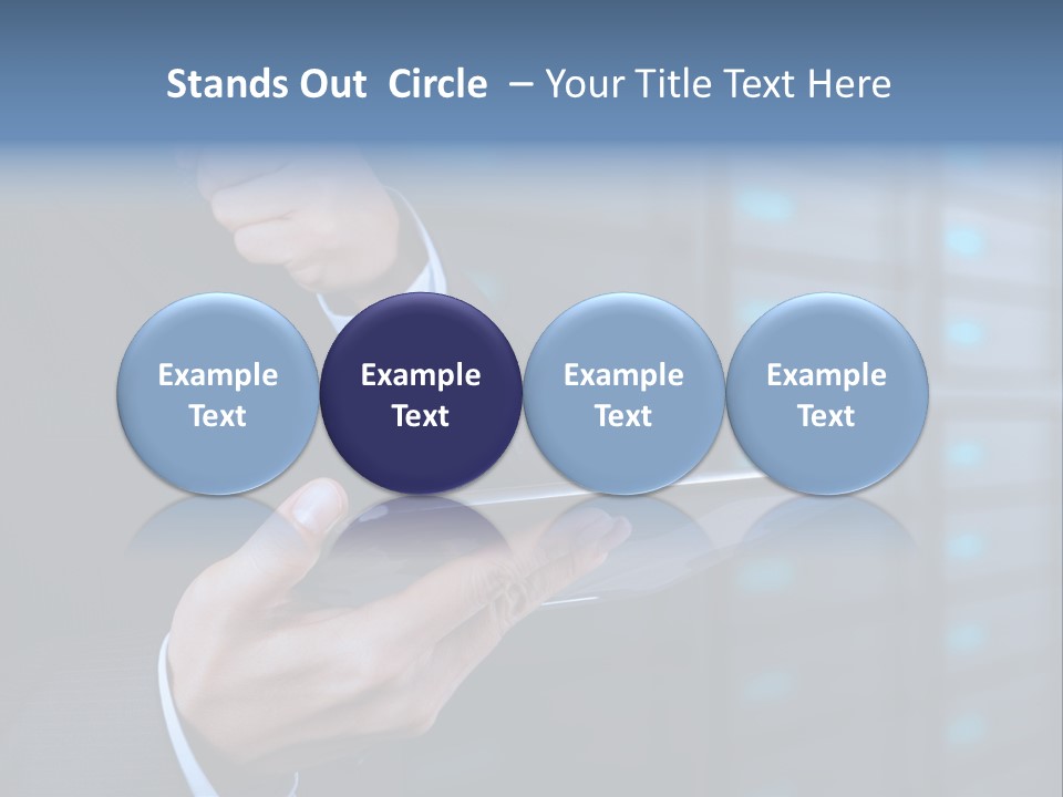 Suit Database E Commerce PowerPoint Template
