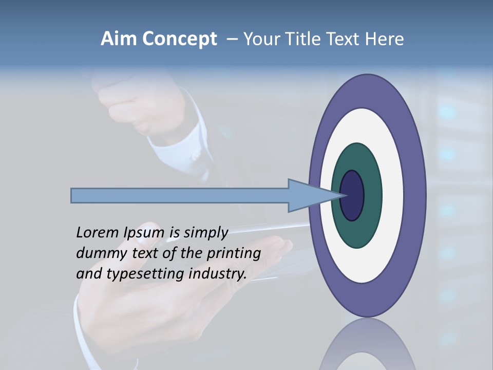 Suit Database E Commerce PowerPoint Template