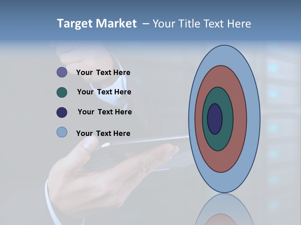 Suit Database E Commerce PowerPoint Template