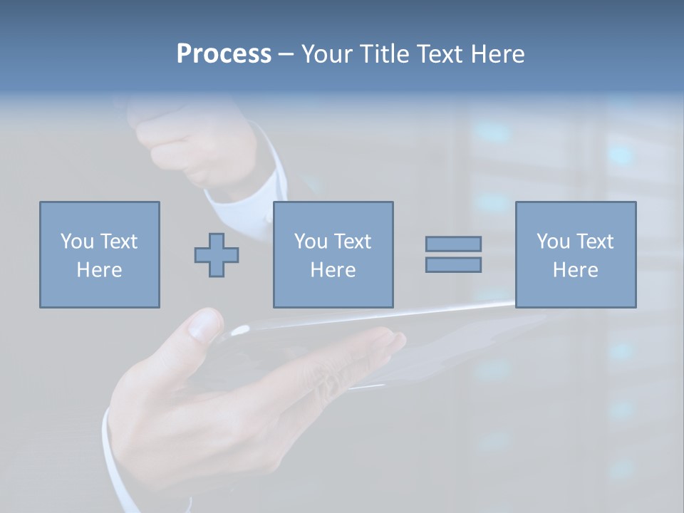 Suit Database E Commerce PowerPoint Template