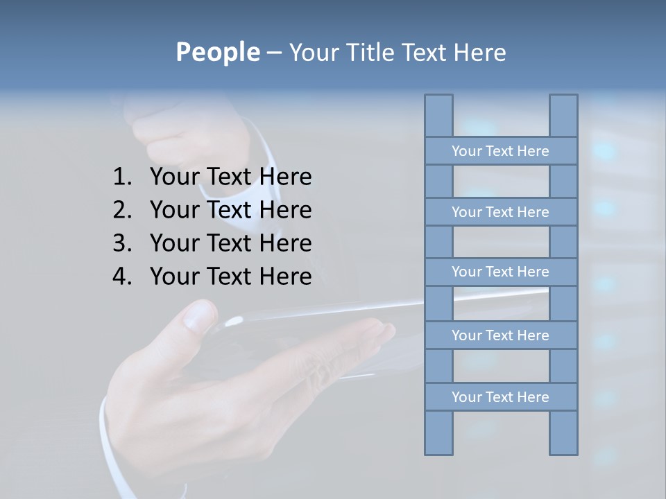 Suit Database E Commerce PowerPoint Template
