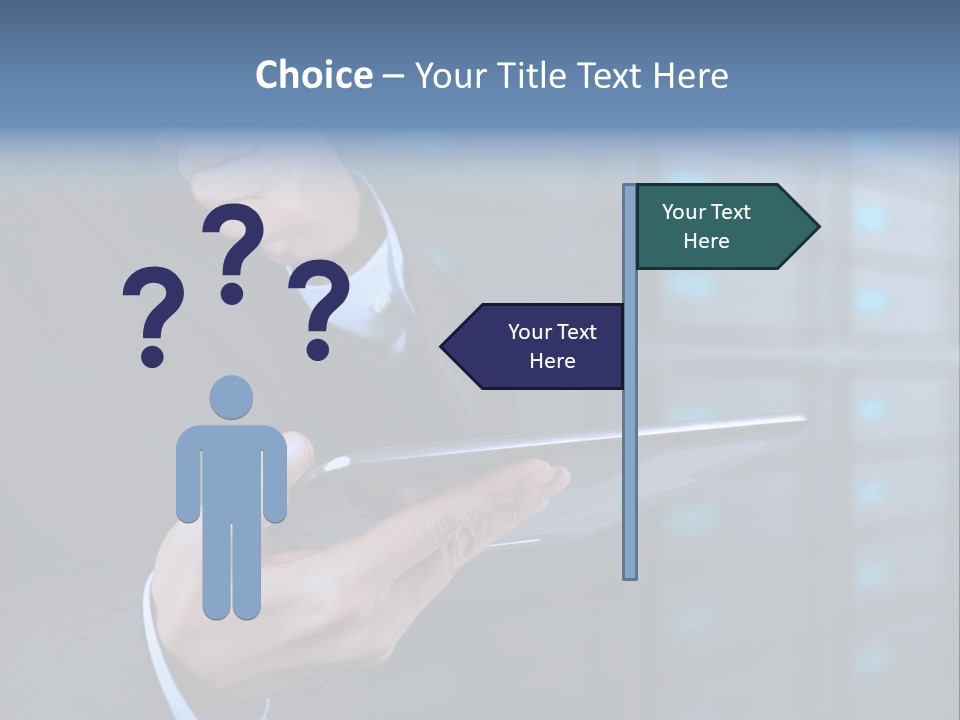 Suit Database E Commerce PowerPoint Template