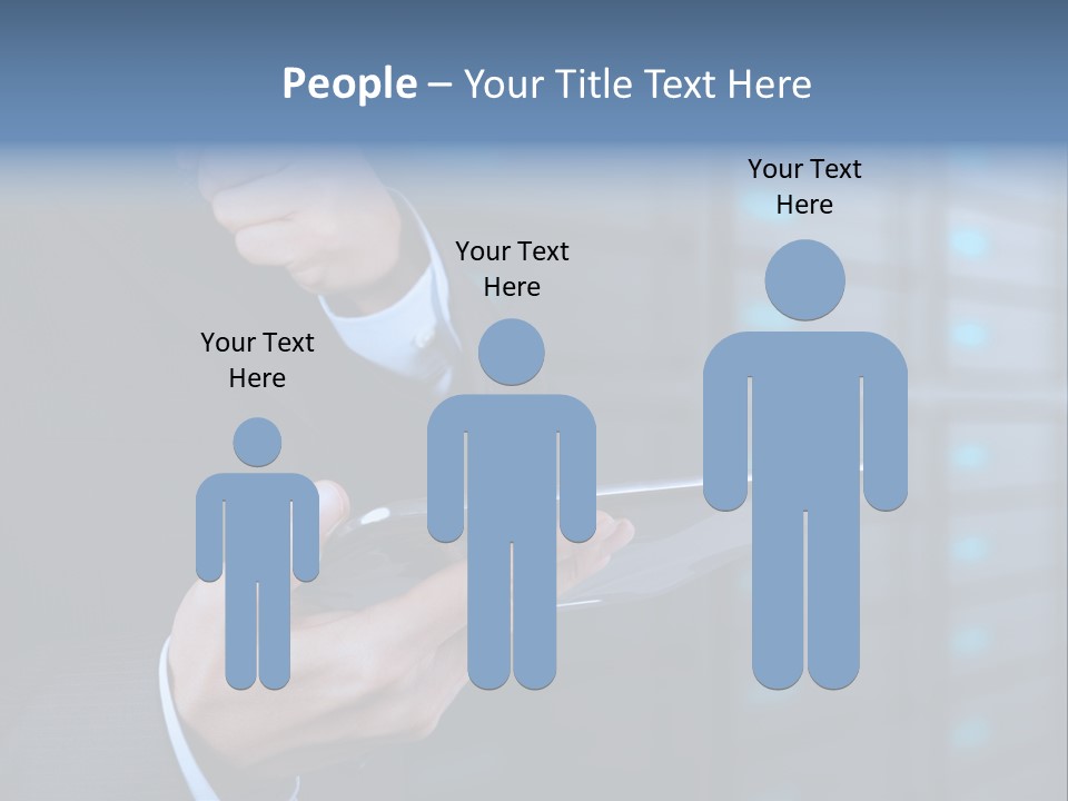 Suit Database E Commerce PowerPoint Template