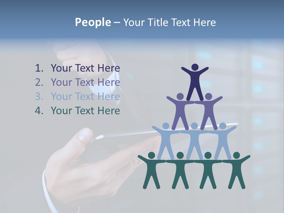 Suit Database E Commerce PowerPoint Template