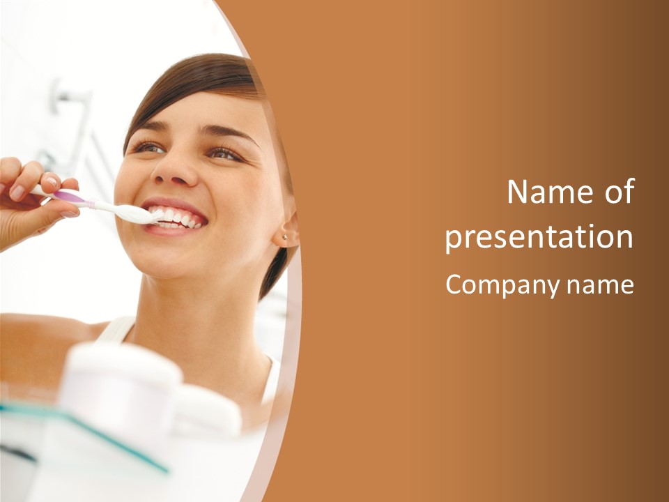 Adult Beauty Natural PowerPoint Template