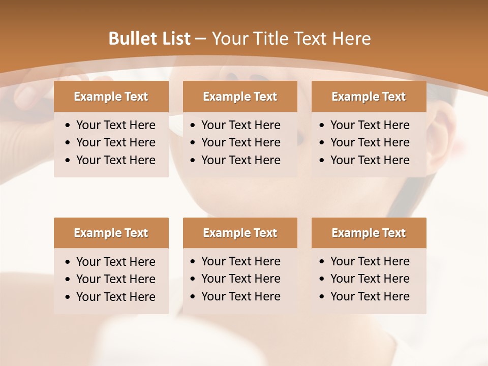 Adult Beauty Natural PowerPoint Template