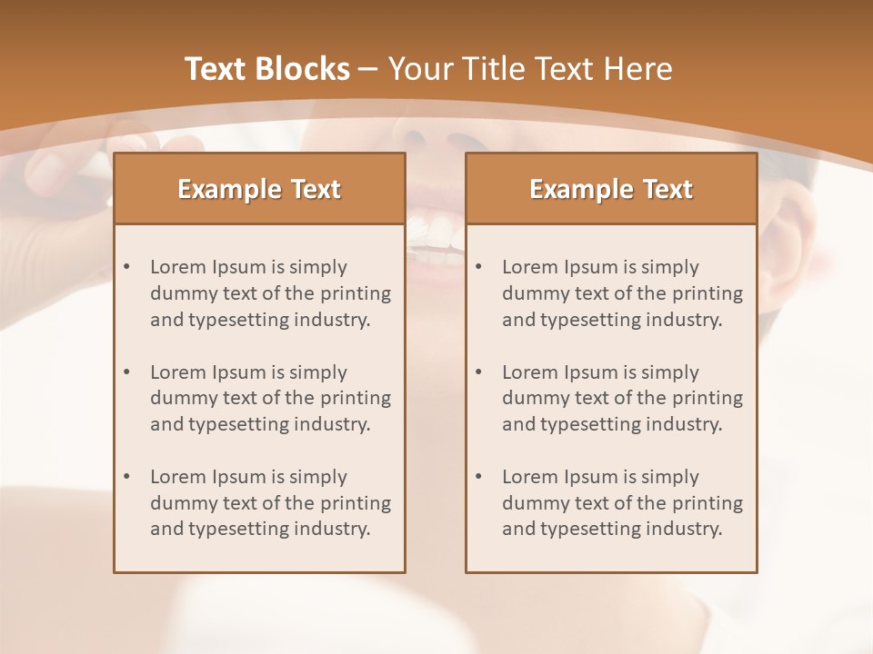 Adult Beauty Natural PowerPoint Template