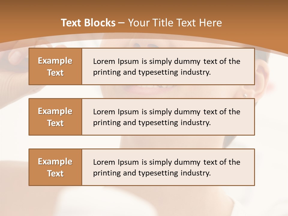 Adult Beauty Natural PowerPoint Template