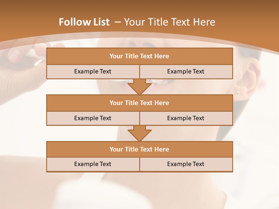 Adult Beauty Natural PowerPoint Template