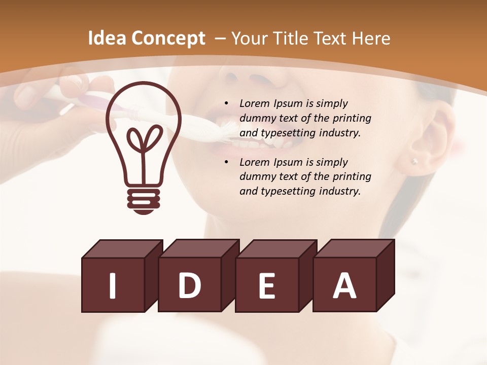 Adult Beauty Natural PowerPoint Template