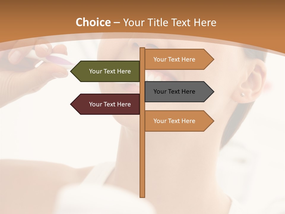 Adult Beauty Natural PowerPoint Template