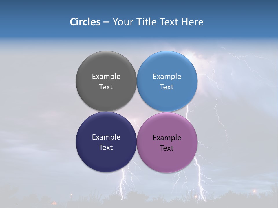 Weather Overcast Storm PowerPoint Template