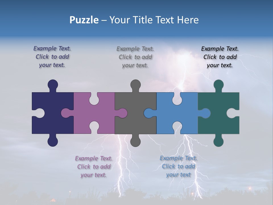 Weather Overcast Storm PowerPoint Template