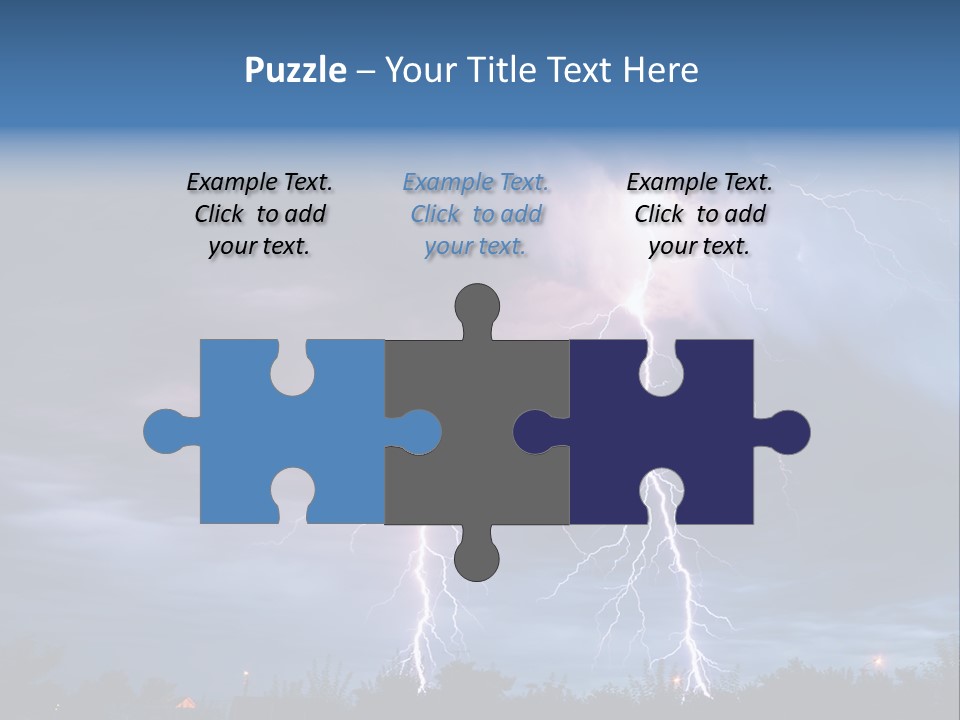 Weather Overcast Storm PowerPoint Template