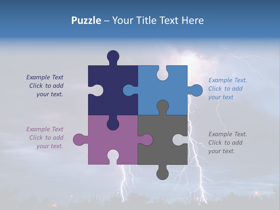 Weather Overcast Storm PowerPoint Template