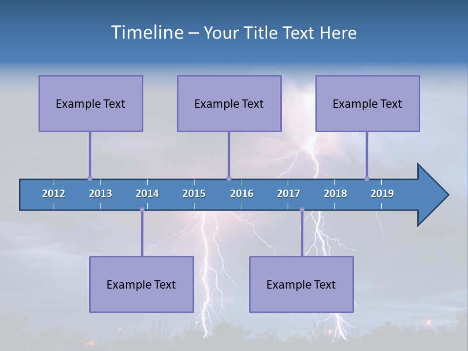 Weather Overcast Storm PowerPoint Template