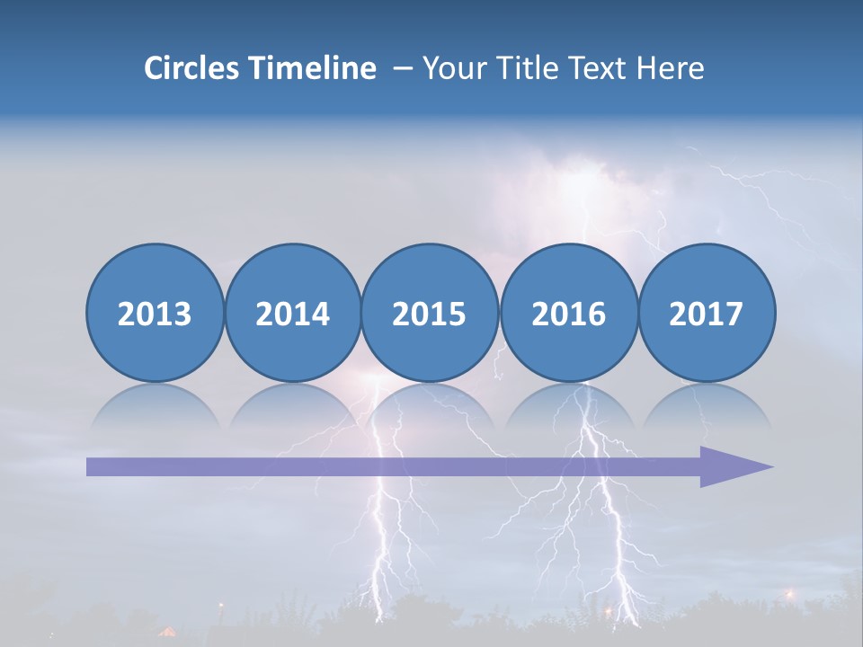 Weather Overcast Storm PowerPoint Template
