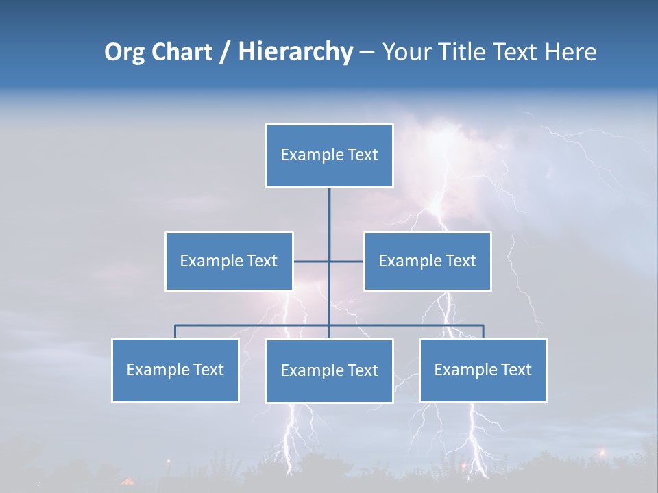 Weather Overcast Storm PowerPoint Template