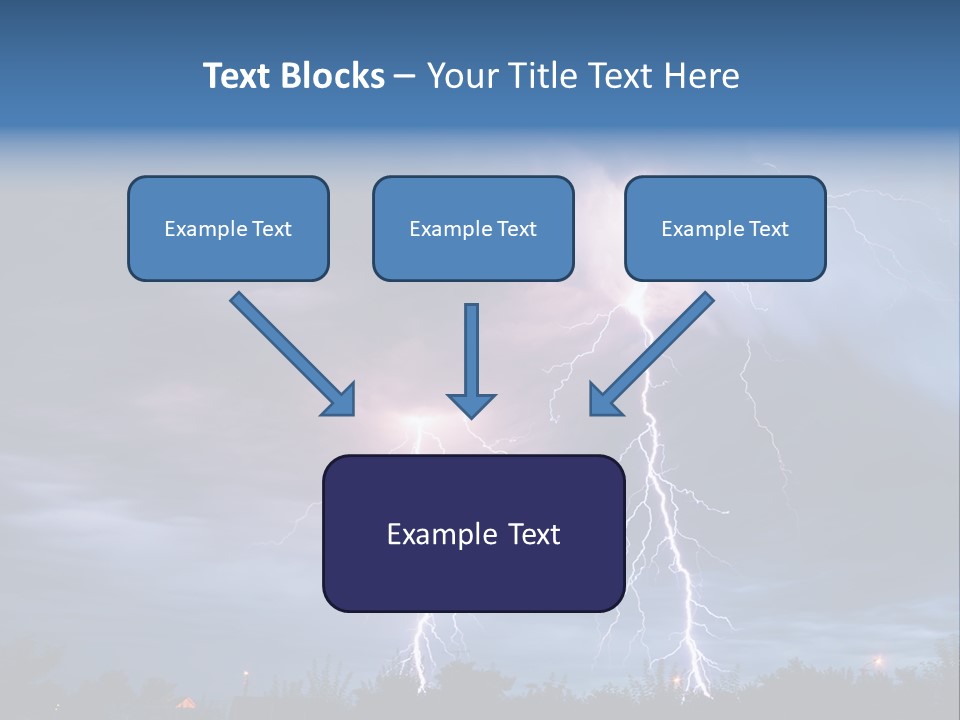 Weather Overcast Storm PowerPoint Template