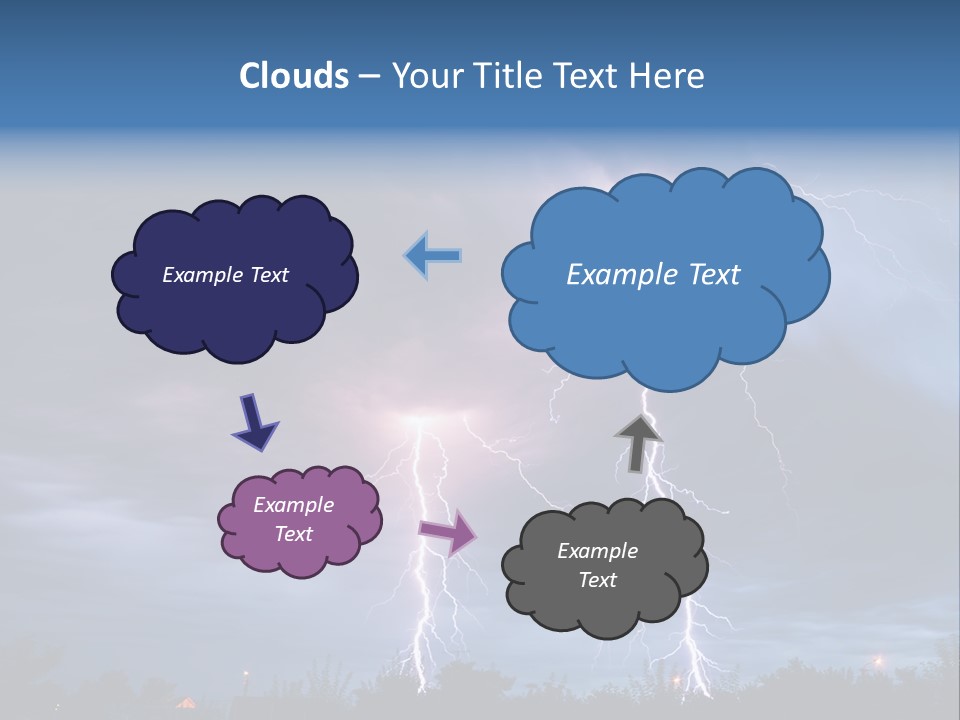 Weather Overcast Storm PowerPoint Template