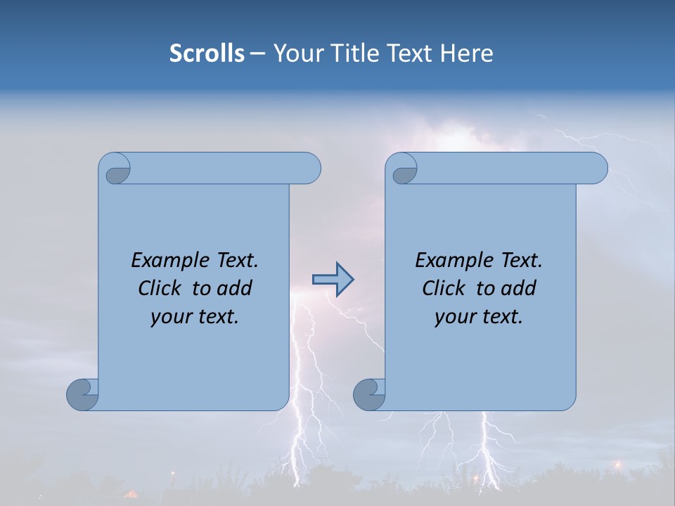 Weather Overcast Storm PowerPoint Template