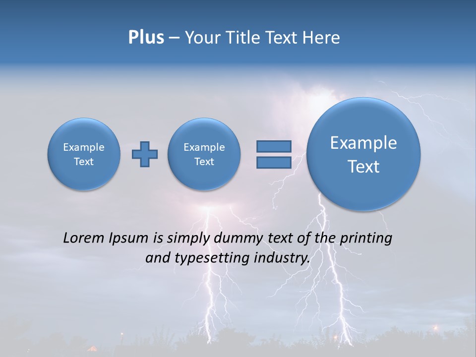 Weather Overcast Storm PowerPoint Template