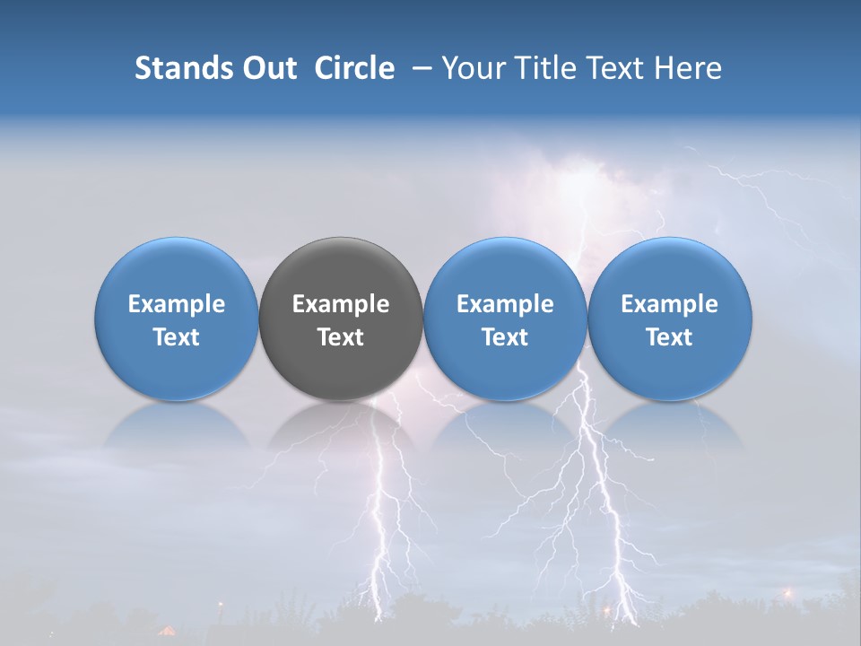 Weather Overcast Storm PowerPoint Template