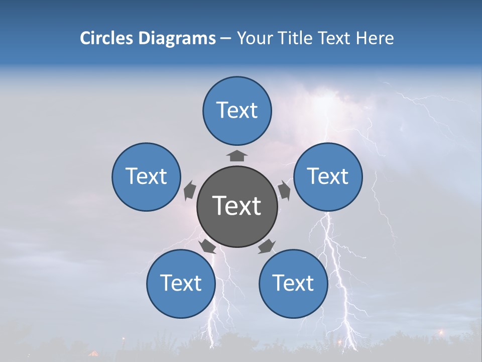 Weather Overcast Storm PowerPoint Template